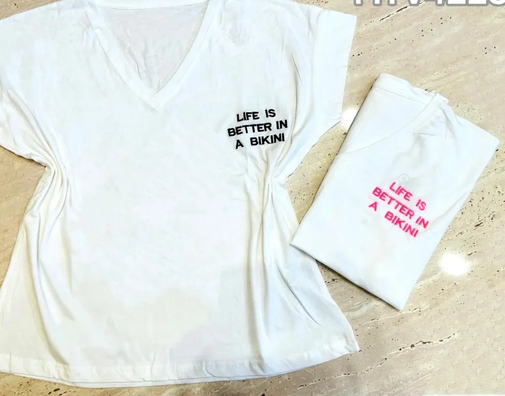Tshirt Life's better in Bikini- TU