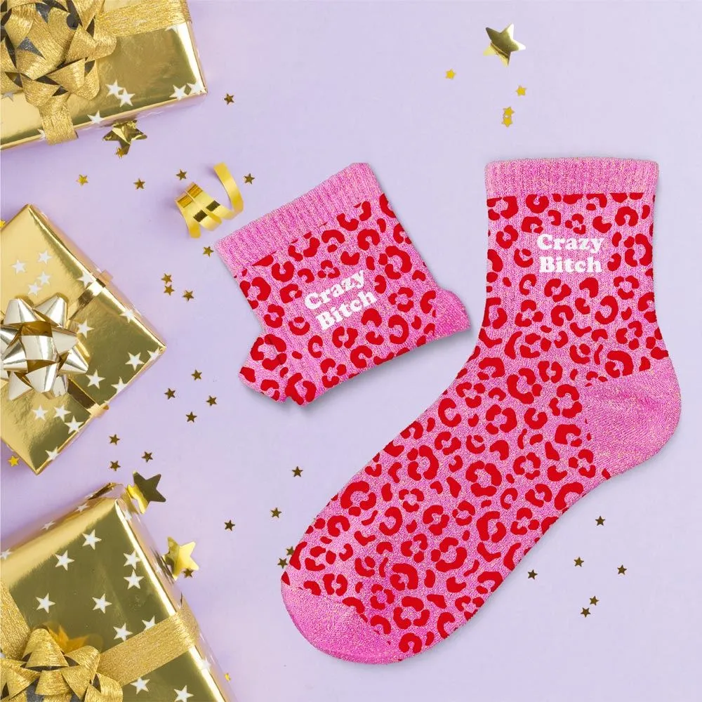 Chaussettes a 🌟- Crazy bitch