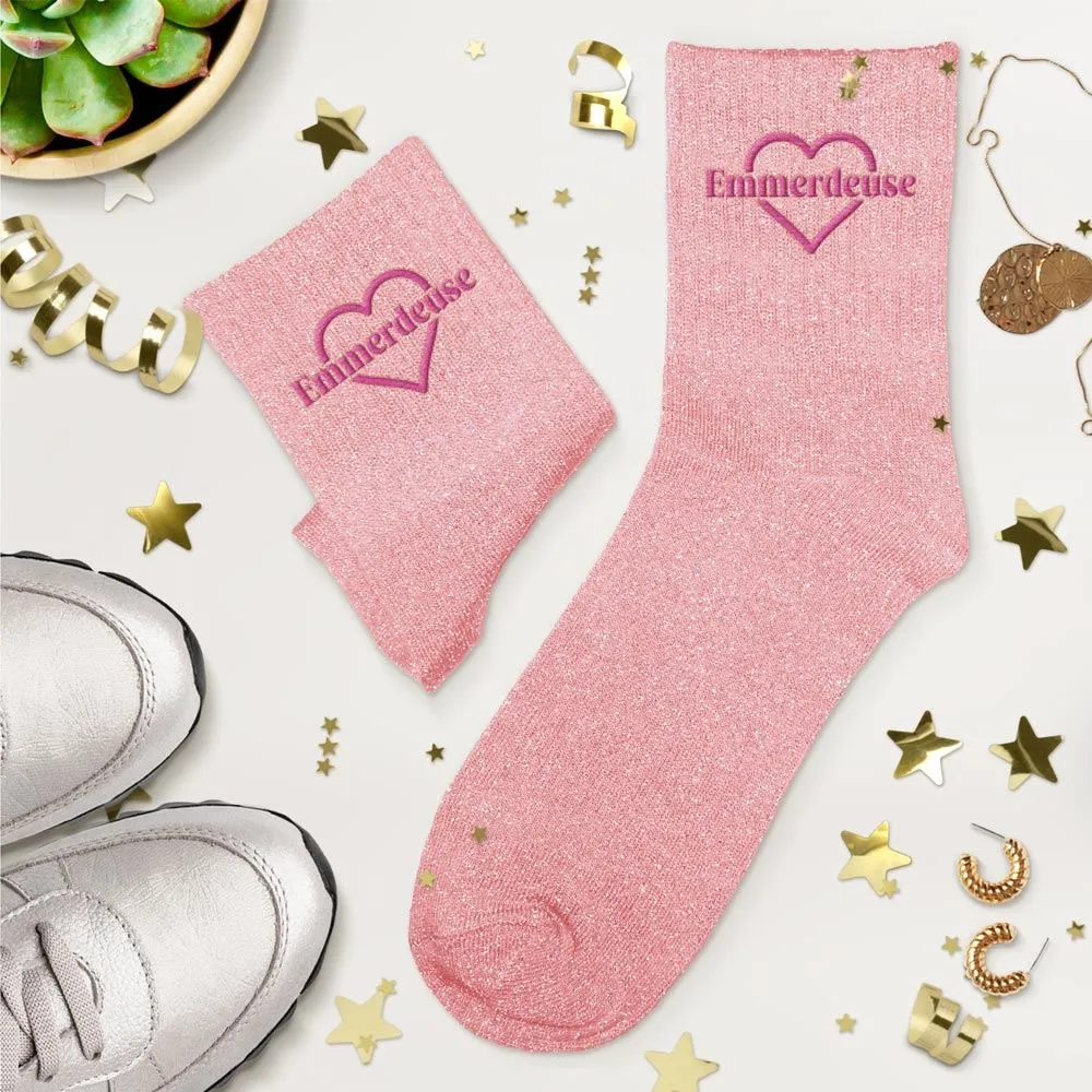 Chaussettes a 🌟- Emmerdeuse coeur
