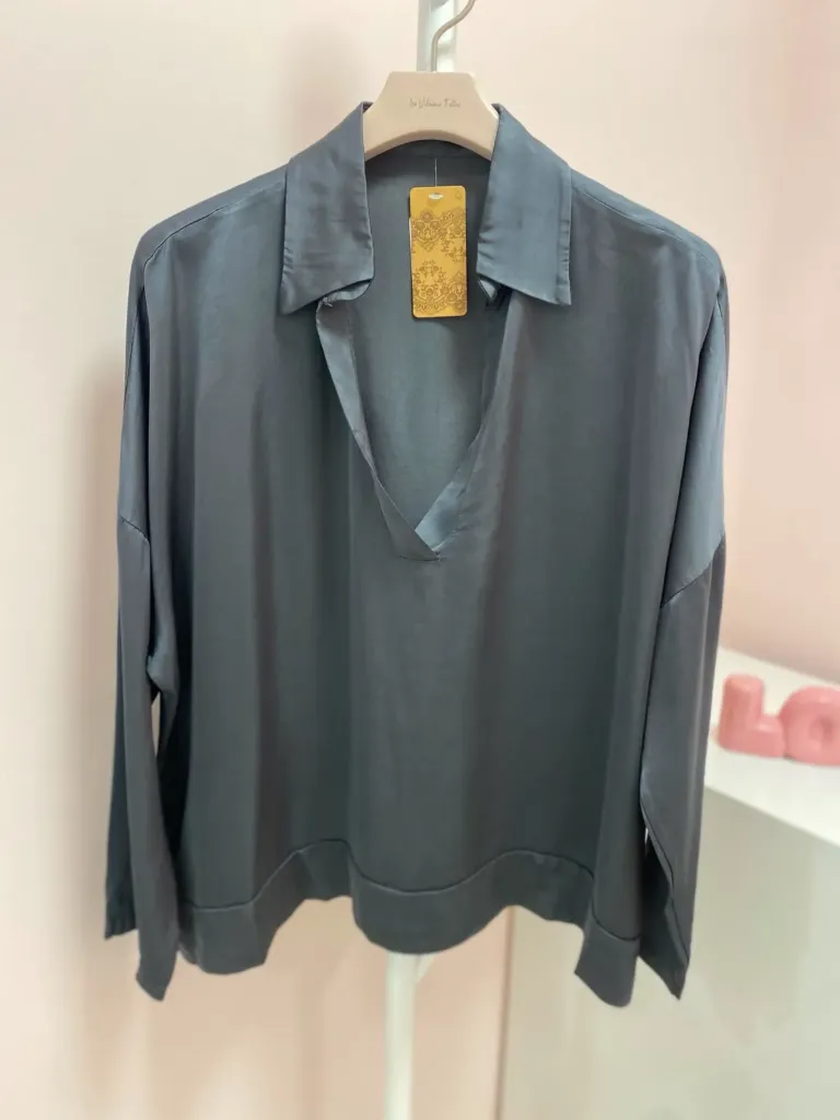 Blouse col chemise- TU