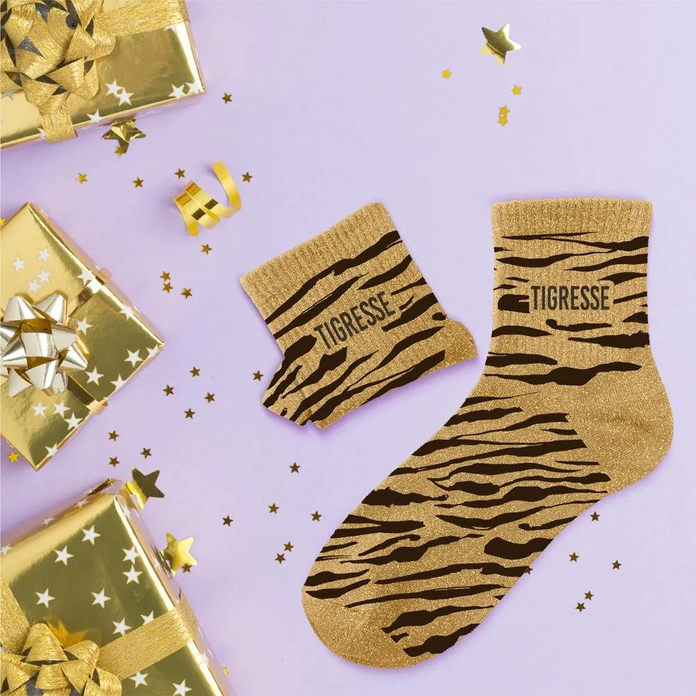 Chaussettes à ✨- Tigresse