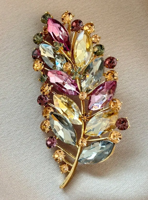 Broche Plume
