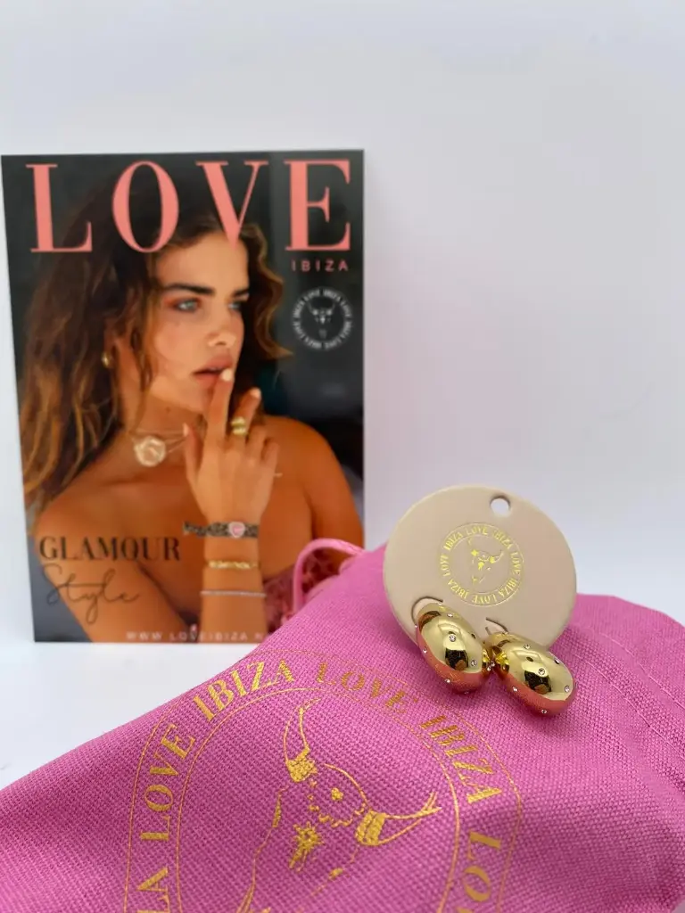 Boucles d'oreilles strass