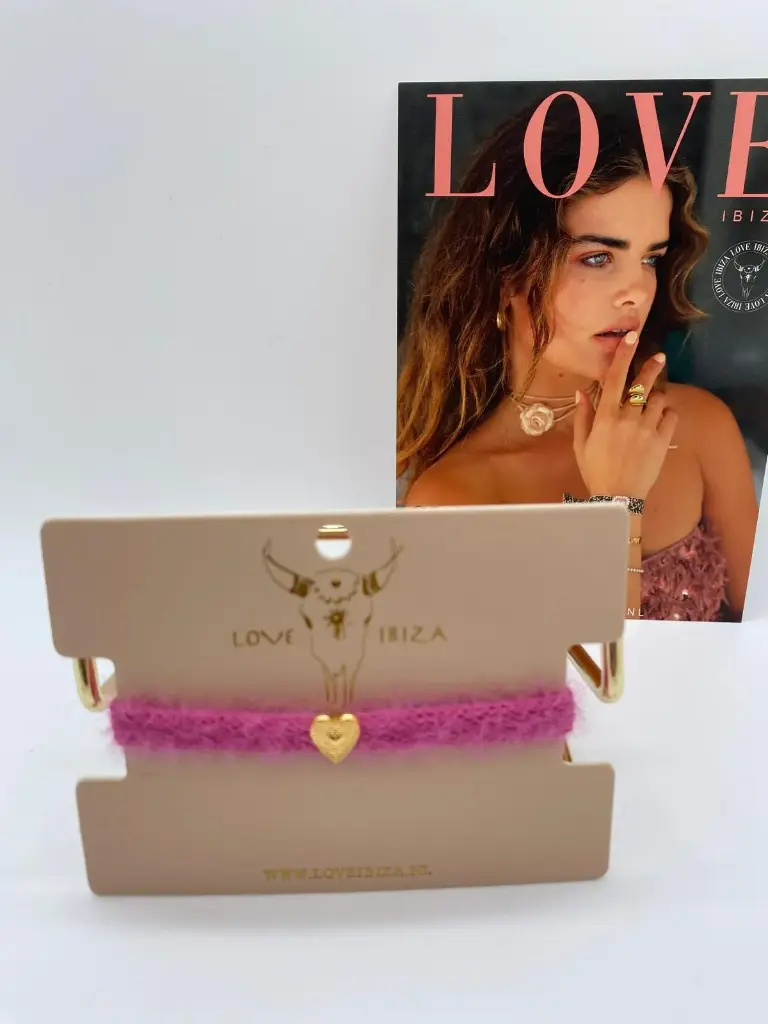 Bracelet Fluffy (Fushia)