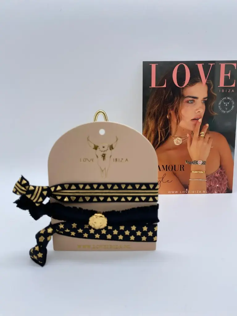 Set bracelets Golden Stars