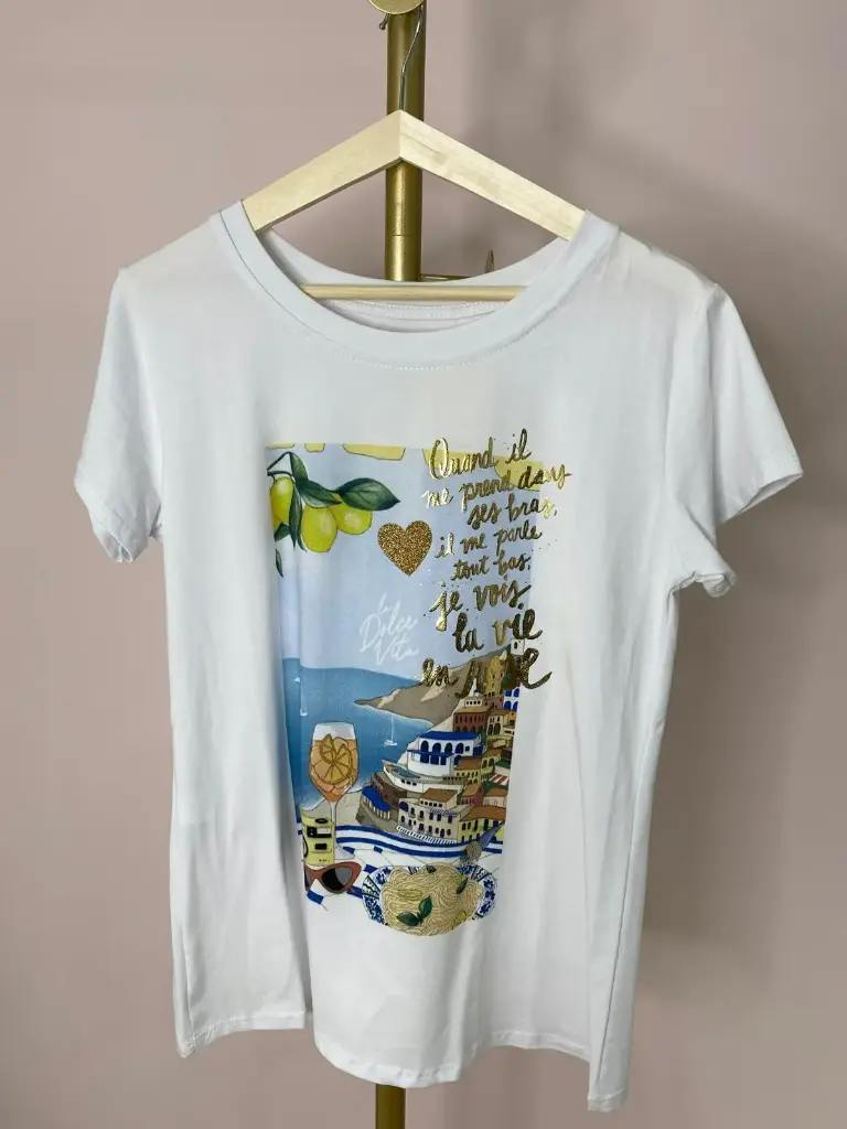 Tshirt - La vie en rose (OVERSIZE)