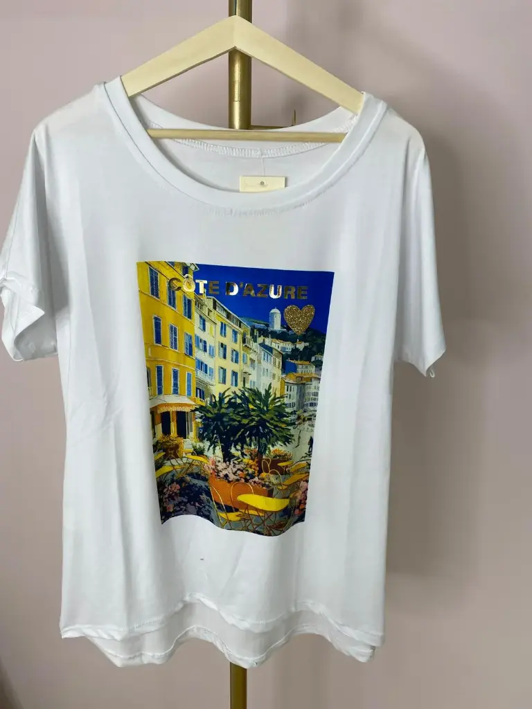 Tshirt -Cote d Azur (OVERSIZE)