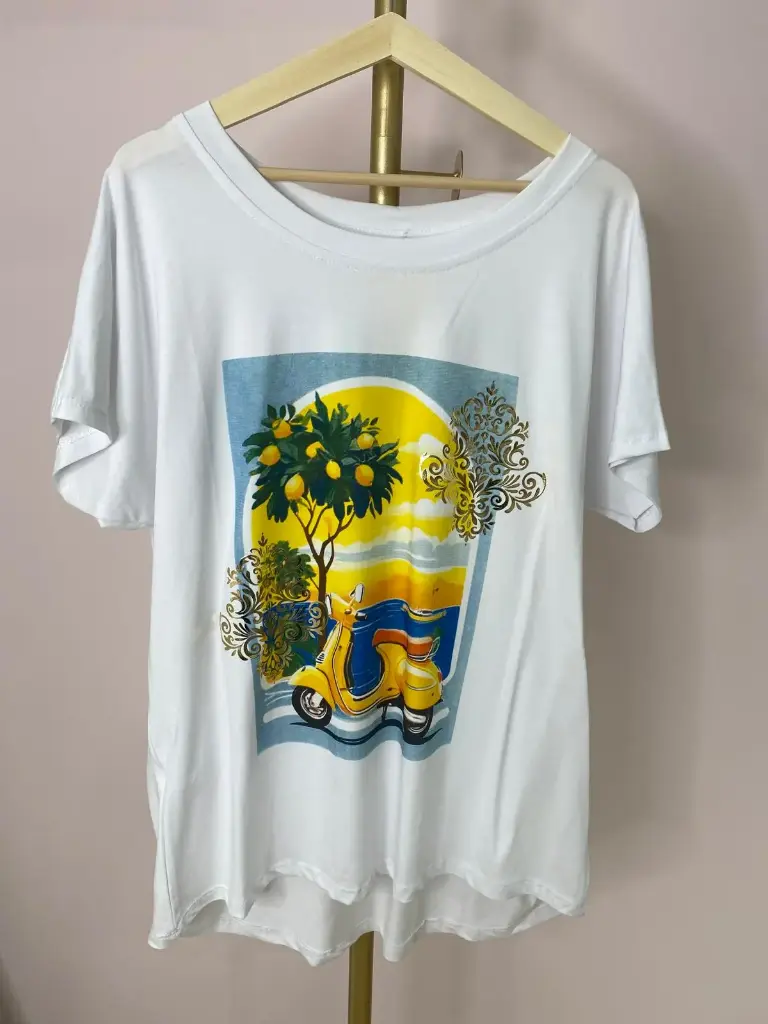 Tshirt Vespa (OVERSIZE)
