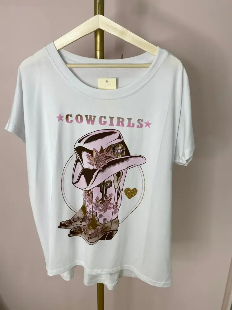 Tshirt Cowgirl- oversize