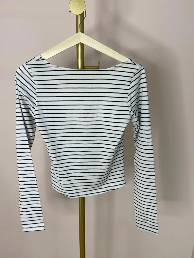 Tshirt LG, ligné, dos nu