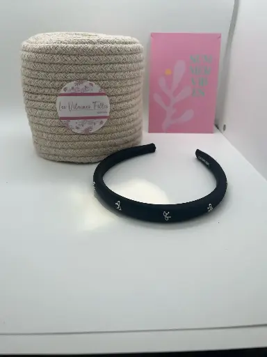 Serre-Tête velours abeille