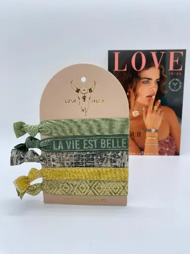 Set bracelets La vie est belle 