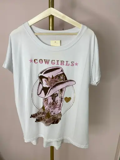 Tshirt Cowgirl- oversize