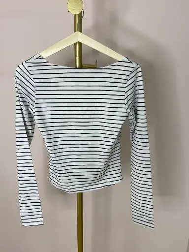 Tshirt LG, ligné, dos nu