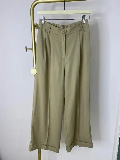 Pantalon fluide Camel