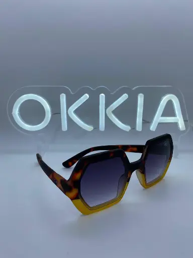 Lunettes Big hexagon shape OKKIA