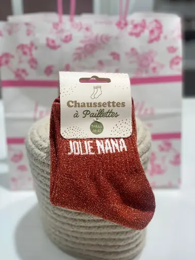 Chaussettes à paillettes- Jolie Nana