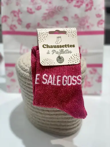 Chaussettes à paillettes- Sale Gosse