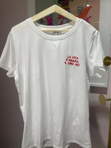 Tshirt La vita e amara il vino no- TU