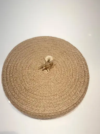 Broche étoile double