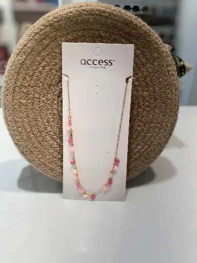 Collier fin doré 37 cm