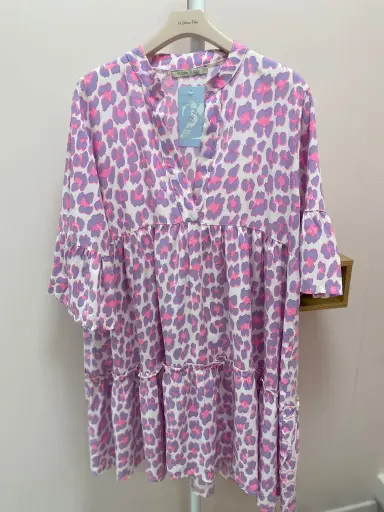 Robe Léo Mauve-TU