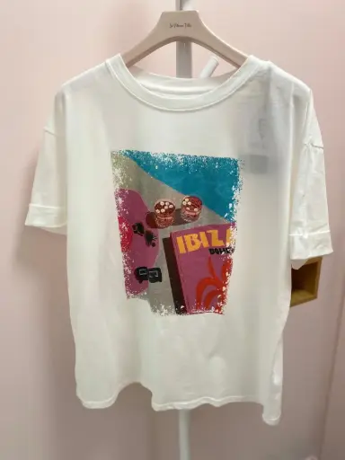 Tshirt Ibiza- TU oversize