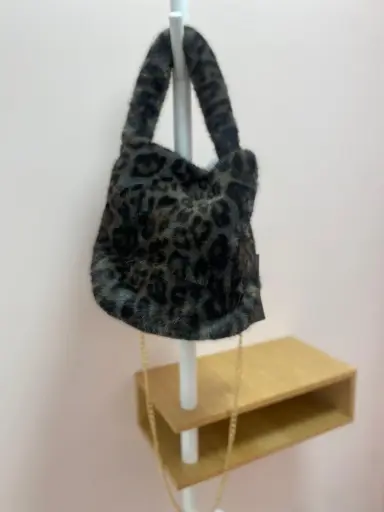Mini sac fourrure
