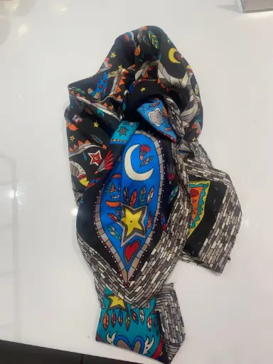 Foulard Bird Love