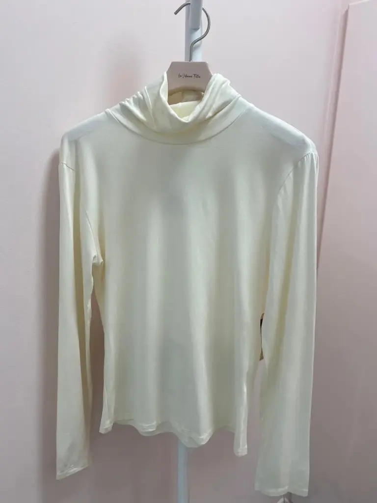 Pull col roule viscose- TU
